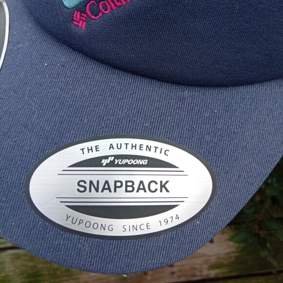 Columbia Women's Femme Embroidered Baseball Snapback Cap - Picture 3 of 5